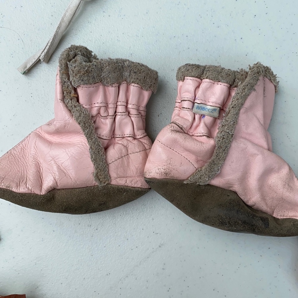 Robeez leather moccasin